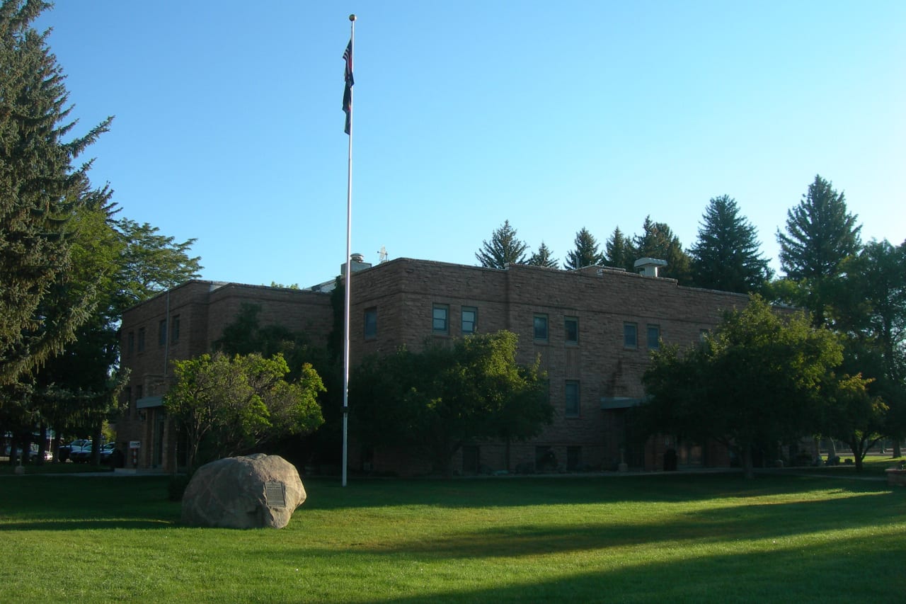 Rio Blanco County Courthouse Meeker Colorado