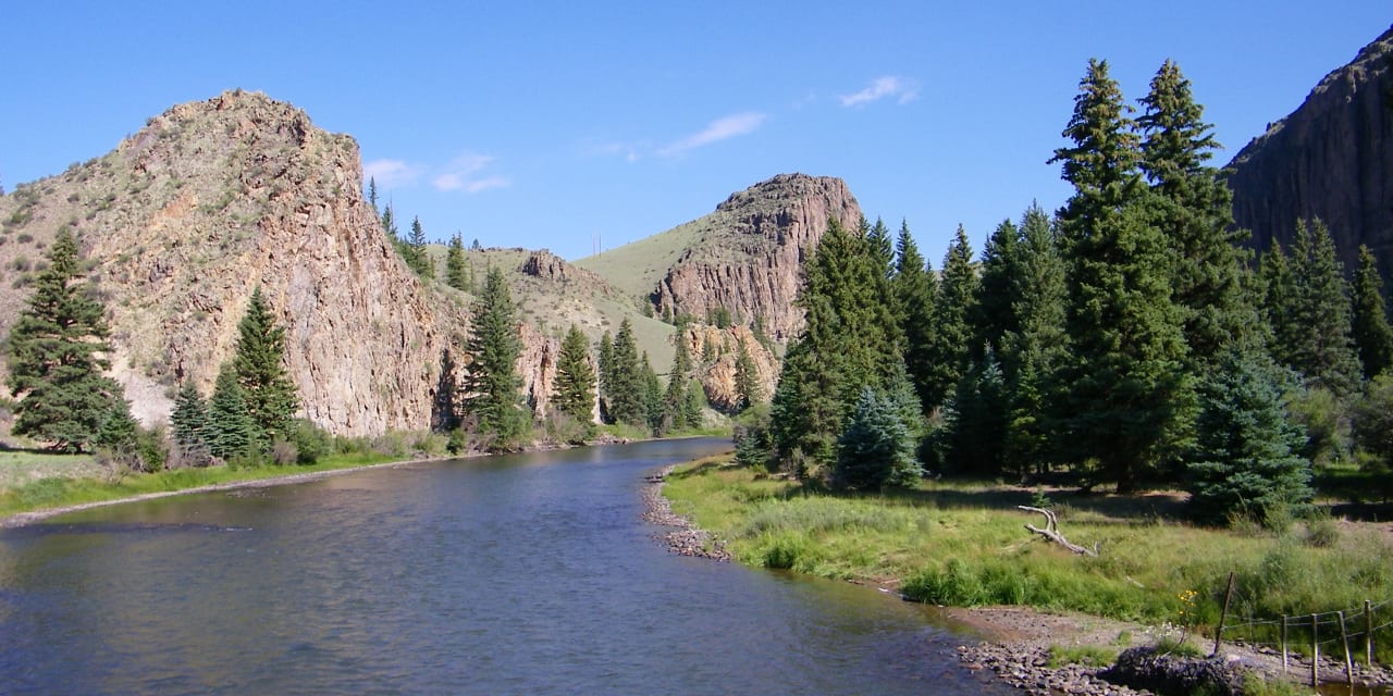 Rio Grande River Creede Colorado