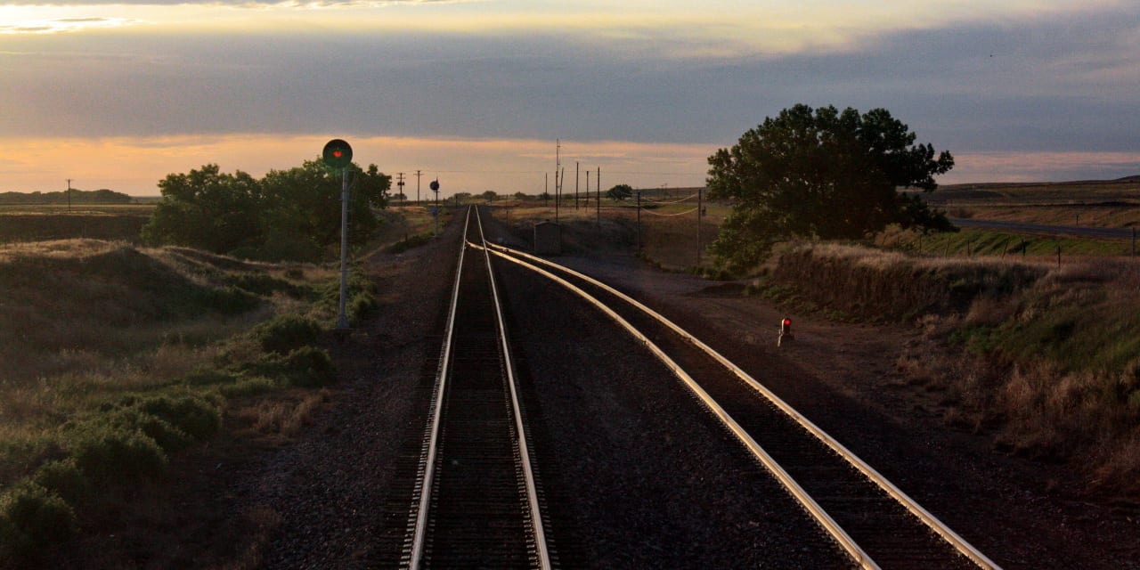 Train Tracks Logan County Colorado