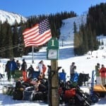 Arapahoe Basin Beach Flag