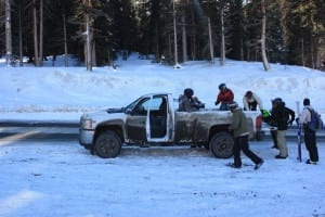 Loveland Pass Backcountry Skiing Hitchhikers