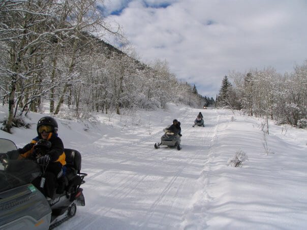 White Mountain Snowmobile Tours Steamboat Springs