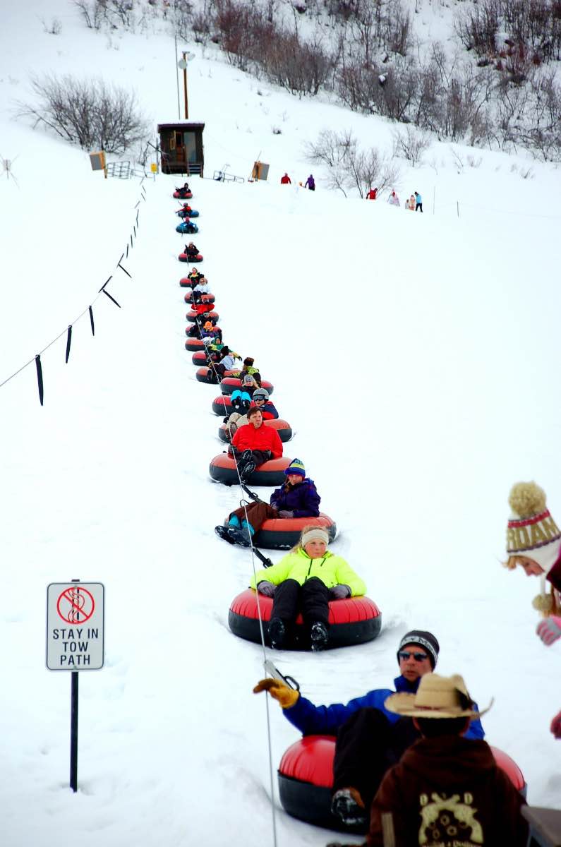 Saddleback Ranch Snow Tubing