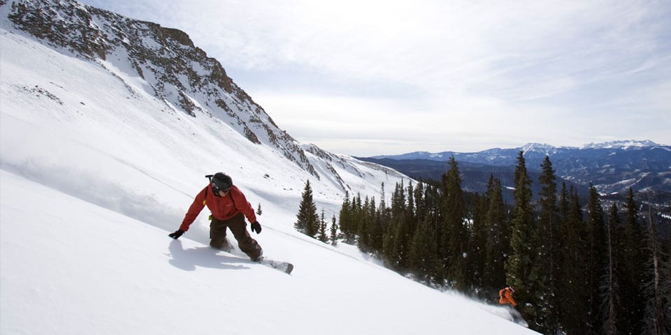 San Juan Untracked Backcountry Snowboarding