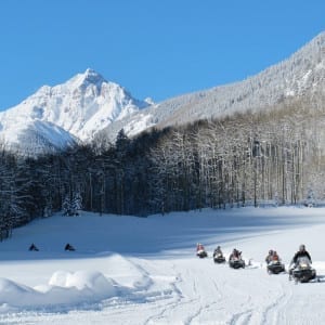 T-Lazy-7 Ranch Snowmobiling Aspen