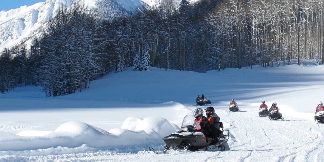 T-Lazy-7 Ranch Aspen Snowmobiling