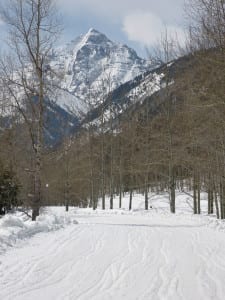 Aspen Colorado Winter Maroon Bells