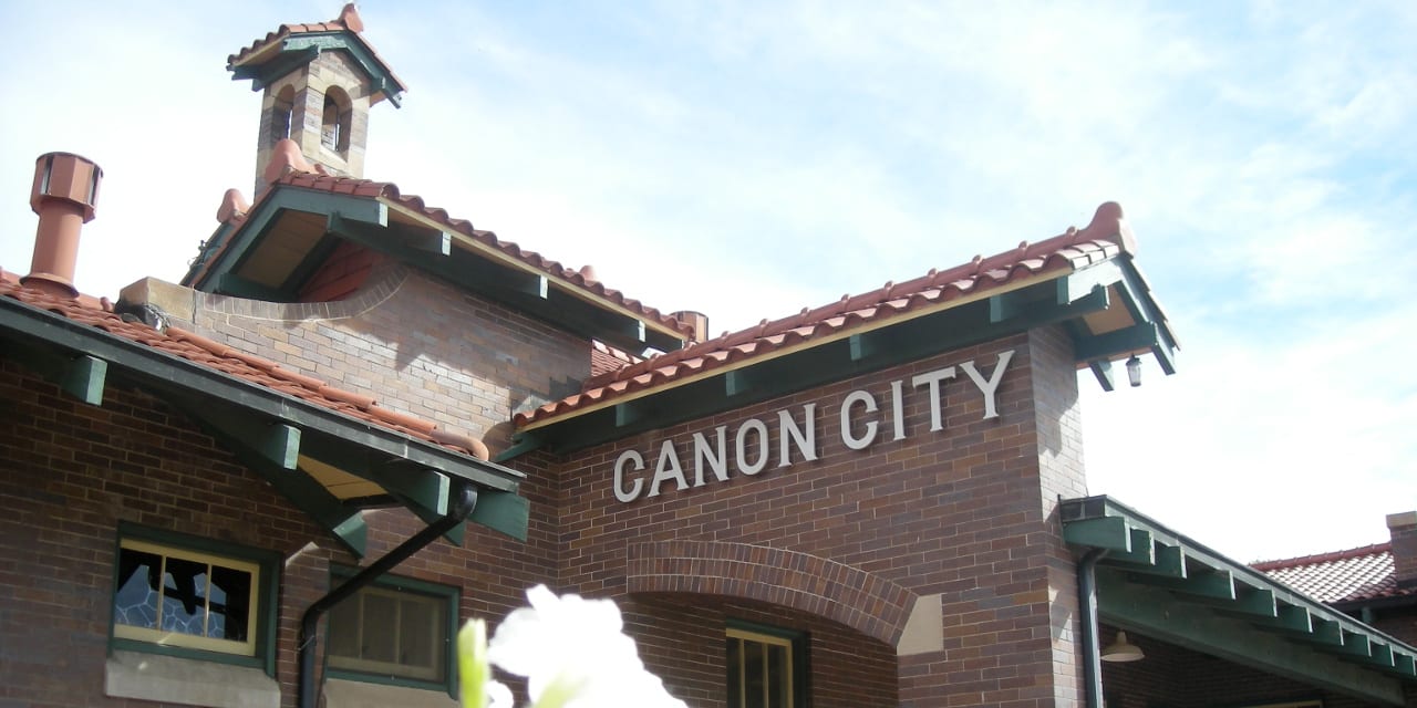 Santa Fe Railroad Depot Canon City