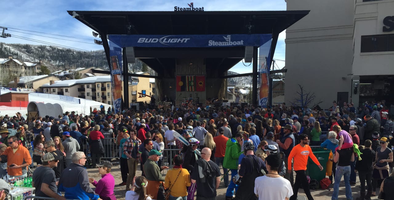 Bud Light Rocks The Boat Steamboat Springs