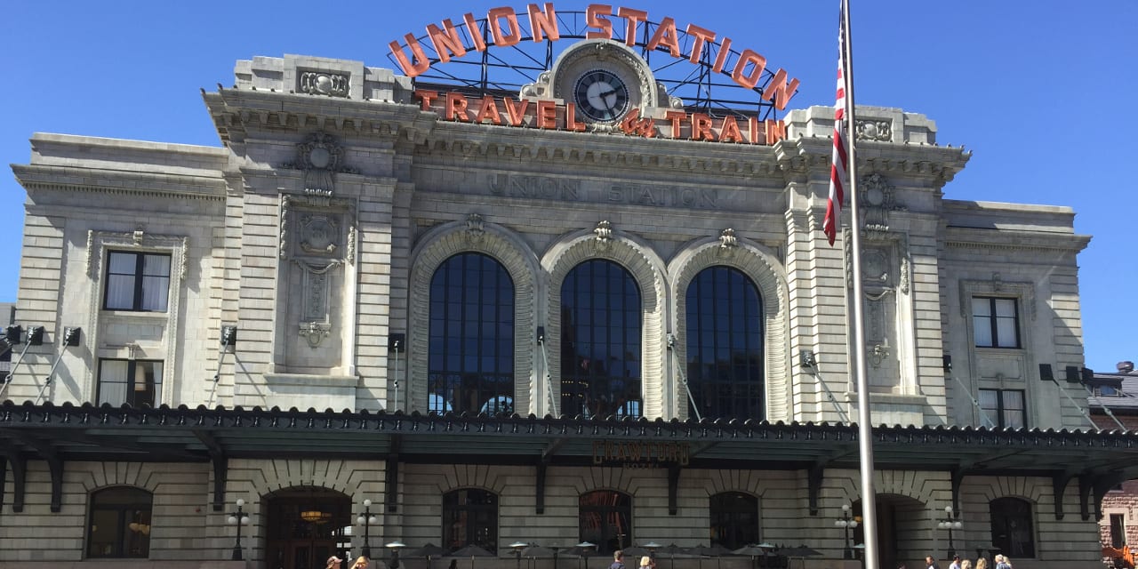Denver Union Station Railroad Depot