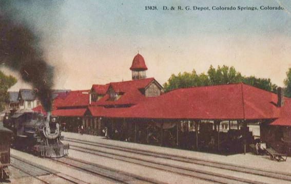 Denver Rio Grande Railroad Colorado Springs