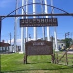 Julesburg Colorado Gateway Welcome Sign