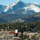 Estes Park Colorado Aerial