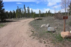 West Magnolia Nederland Colorado Campsite Sign