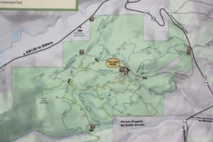 West Magnolia Trailhead Campground Map