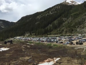 Arapahoe Basin Ski Area Beach Parking Lot