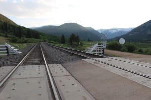 Tolland Colorado Railroad Crossing