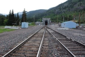 Moffat Tunnel Train Tracks