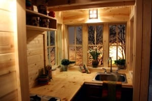 Tumbleweed Tiny House Cypress Kitchen