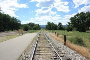 La Veta CO Train Tracks