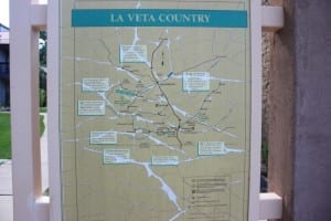 La Veta CO Country Map