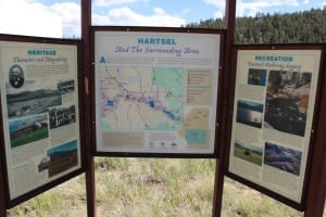 Hartsel CO Interpretive Signs