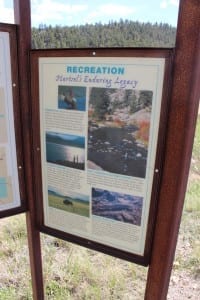 Hartsel CO Recreation Sign