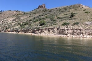 Blue Mesa Reservoir Butte