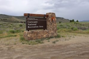 Blue Mesa Reservoir Curecanti National Recreation Area Sign