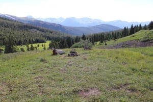 Boreas Pass Dispersed Campsite Tenmile Range