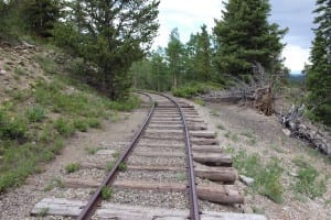 Boreas Pass Rocky Point Railroad Track