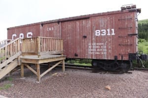 Boreas Pass Train Boxcar