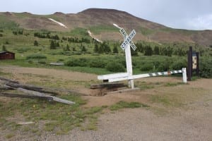 Boreas Pass Summit Railroad Crossing