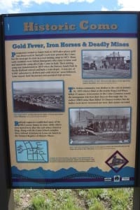 Como CO Interpretive Sign