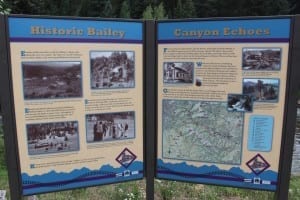 Bailey CO Interpretive Sign