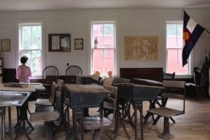 Bailey CO Shawnee Schoolhouse Interior