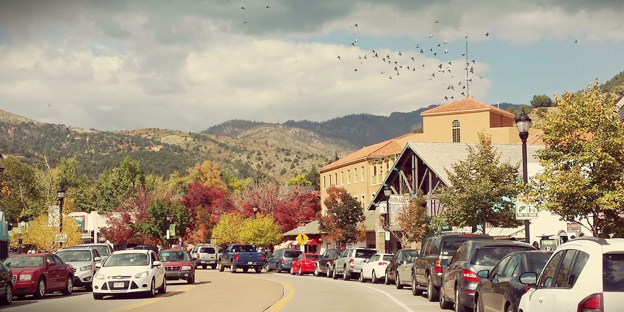 Historic Downtown Manitou Springs Colorado