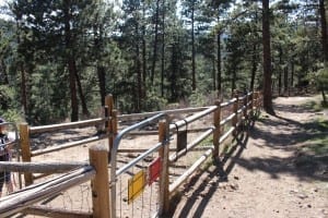 Elk Meadow Dog Park Entrance Gate