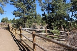 Elk Meadow Dog Park Wood Fence