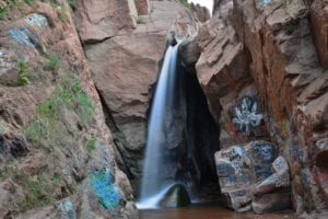 Graffiti Falls Manitou Springs Colorado