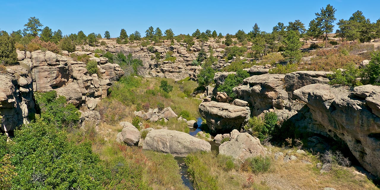 Franktown Colorado Castlewood Canyon