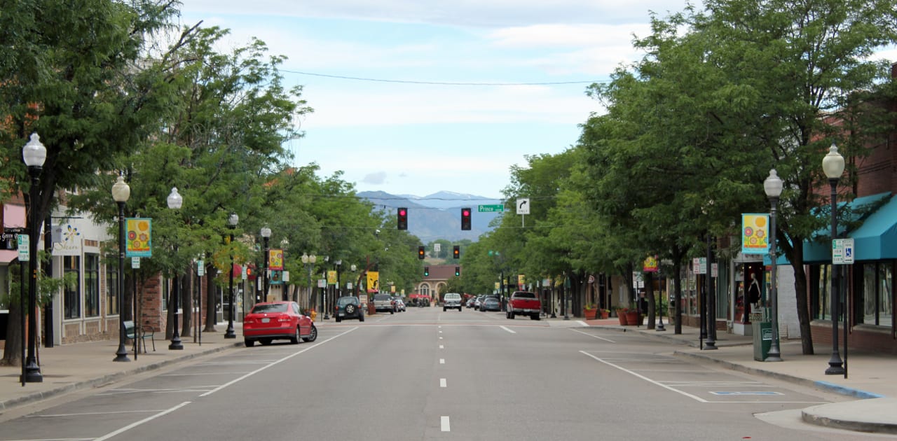 Main Street Downtown Littleton Colorado