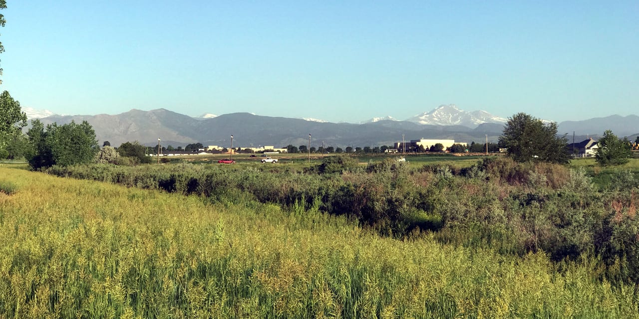 Longmont Colorado Longs Peak