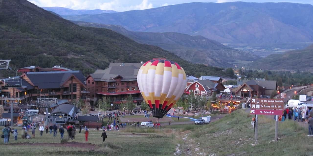 Snowmass Village Colorado Hot Air Balloon