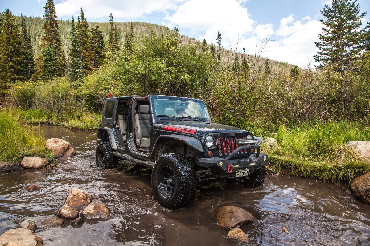 Backbone Adventures Jeep Estes Park