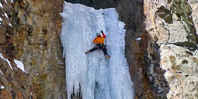 San Juan Mountain Guides Ice Climbing Ouray