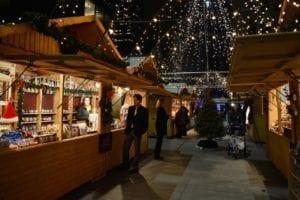 Denver Christkindl Market Coffee Mugs Booth