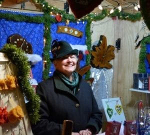 Denver Christkindl Market Booth Worker