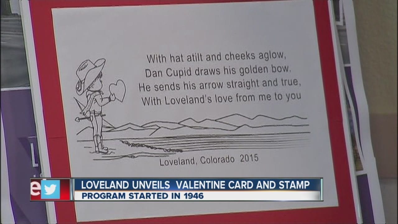 Loveland Colorado Valentine's Day Card