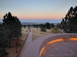 Mesa Laboratory Boulder CO Patio